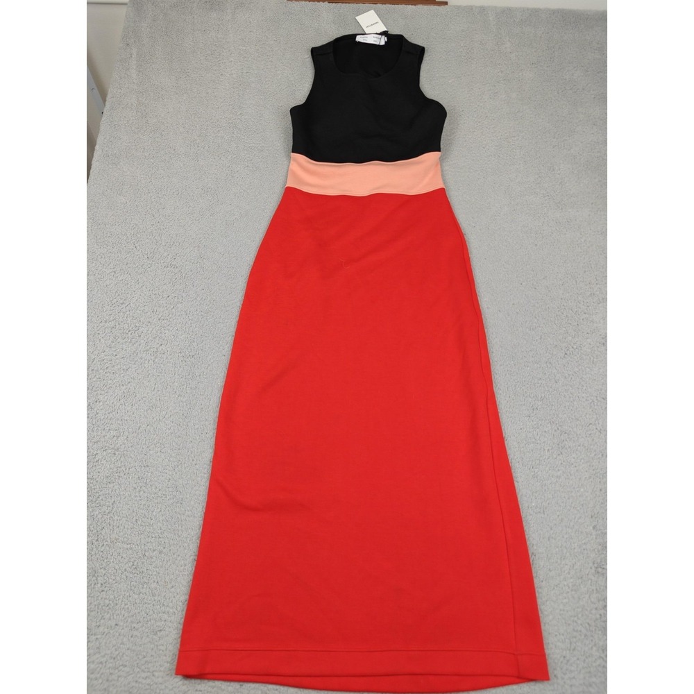 Proenza Schouler White Label Dress Womens Medium‎ Colorblock Jersey Tank Maxi